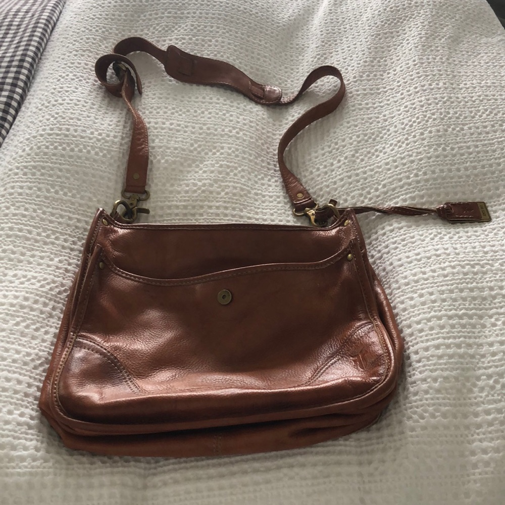 Frye Brown Leather Crossbody